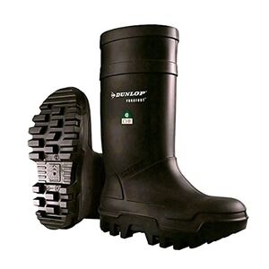 Dunlop Purofort Thermo full‎ Safety Men's Knee Boots Black Size 11 / 12